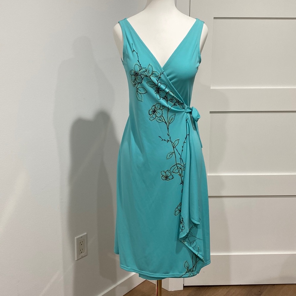 BCBG Max Azria Sleeveless Wrap Dress - New